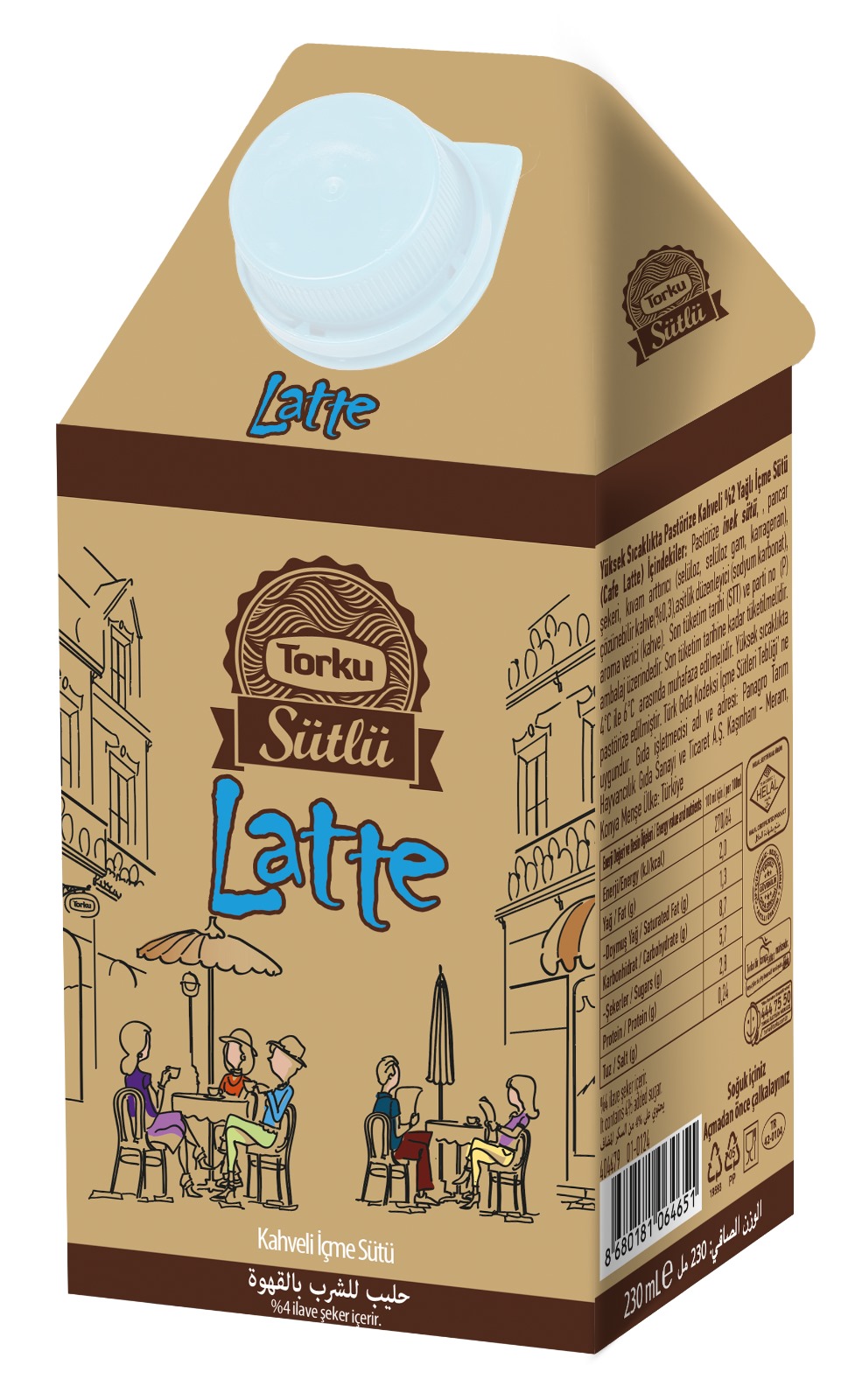 Torku Latte 500 ml 12 adet